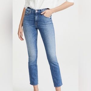 Mother Denim- Mid Rise Dazzler- Cut & Paste